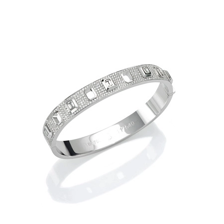 Frame Frame in White Gold with Diamonds